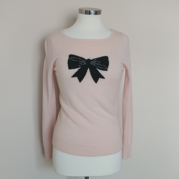 Halogen Xs Wool Cashmere Sweater Pink 